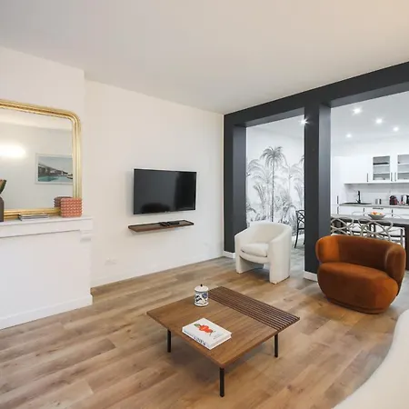 1#appart 4pers#2 Chambres#commerce#fullequipped#ac アパート *