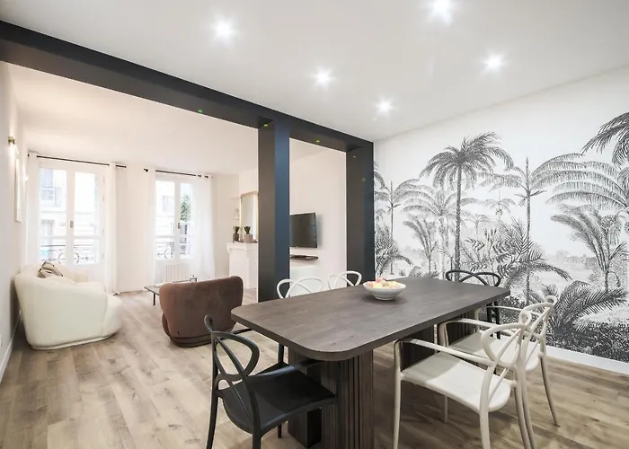 1#appart 4pers#2 Chambres#commerce#fullequipped#ac Lägenhet Paris