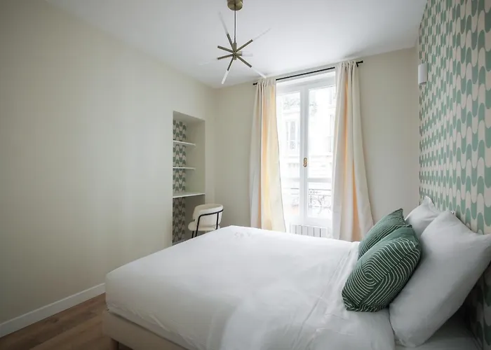 Lägenhet 1#appart 4pers#2 Chambres#commerce#fullequipped#ac Paris