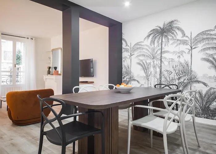 Lägenhet 1#appart 4pers#2 Chambres#commerce#fullequipped#ac Paris