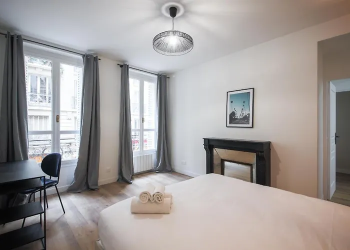 1#appart 4pers#2 Chambres#commerce#fullequipped#ac Paris