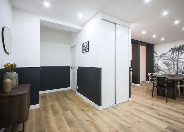 1#appart 4pers#2 Chambres#commerce#fullequipped#ac